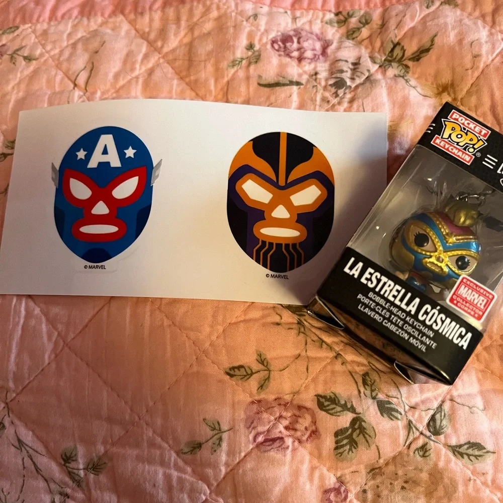 Brand New Marvel Funko Lucha Libre Bundle